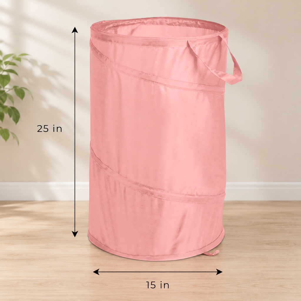 Pop-Up Spiral Laundry Hamper