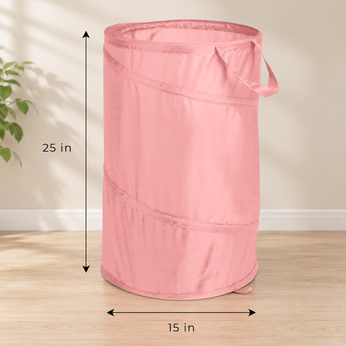 Pop-Up Spiral Laundry Hamper
