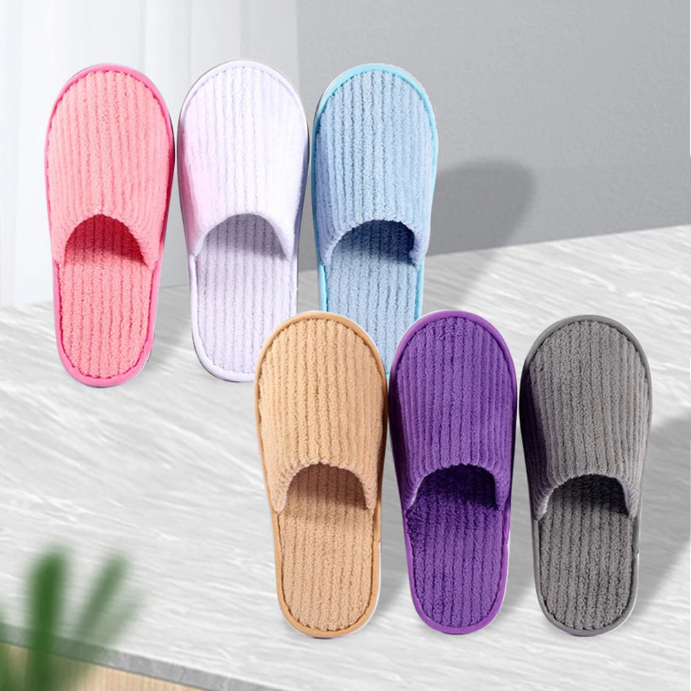 Lightweight EVA Plush Home Slippers