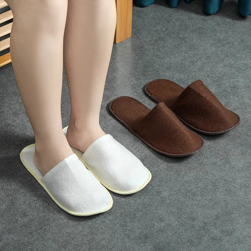 Luxury Plush Guest Slipper Set